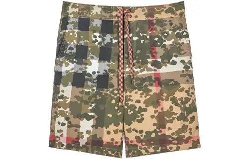 Burberry SS23 Beach Shorts Men's Green