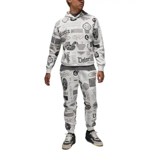 Jordan Casual Pants Men's White