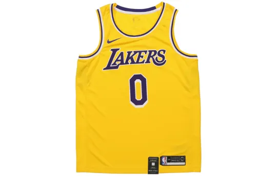 Nike Basketball Jersey Men's Yellow
