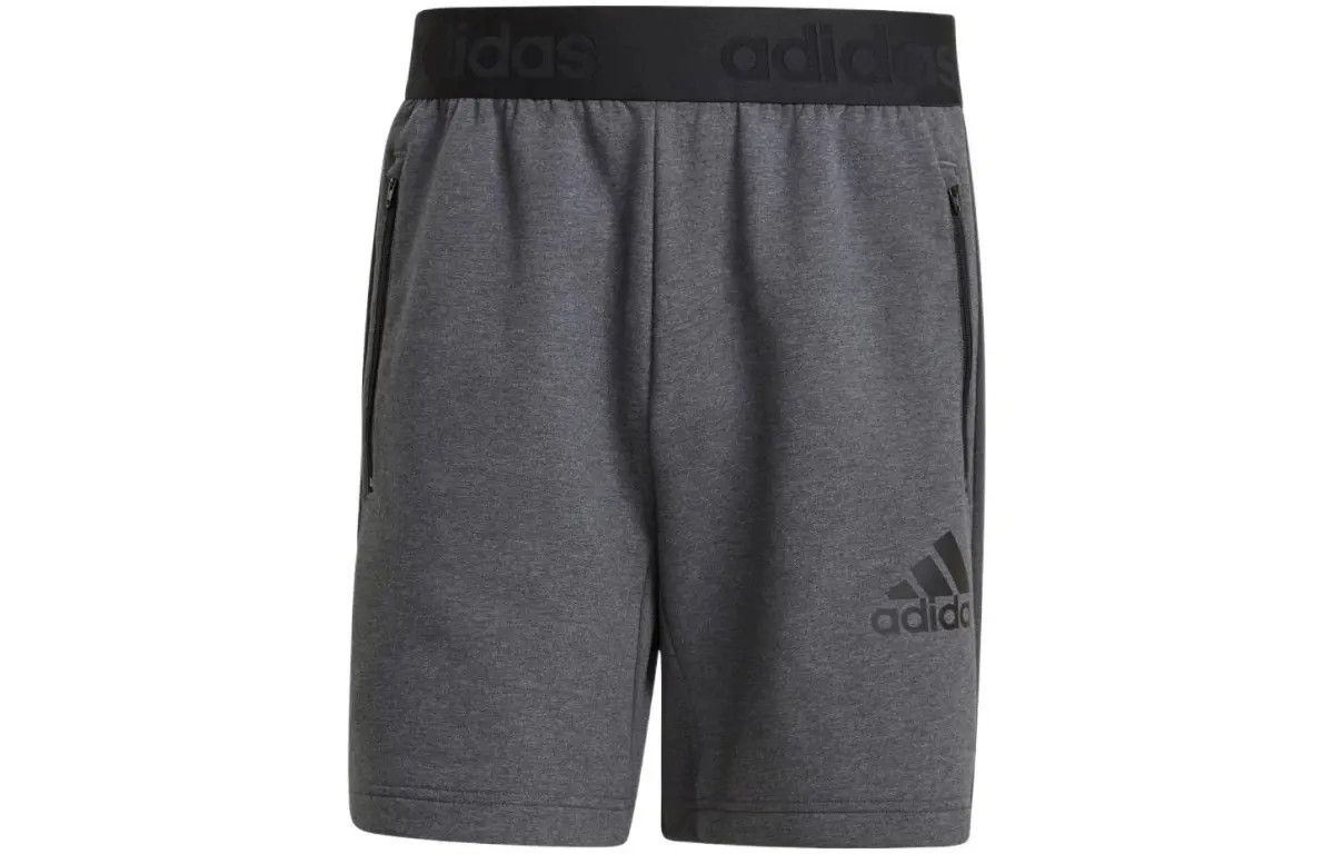 Adidas Casual Shorts Men's Dark Gray Moderate