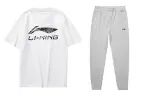 Li Ning Casual Sportswear Men's Crew Neck Moderate