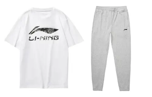 Li Ning Casual Sportswear Men's Crew Neck Moderate