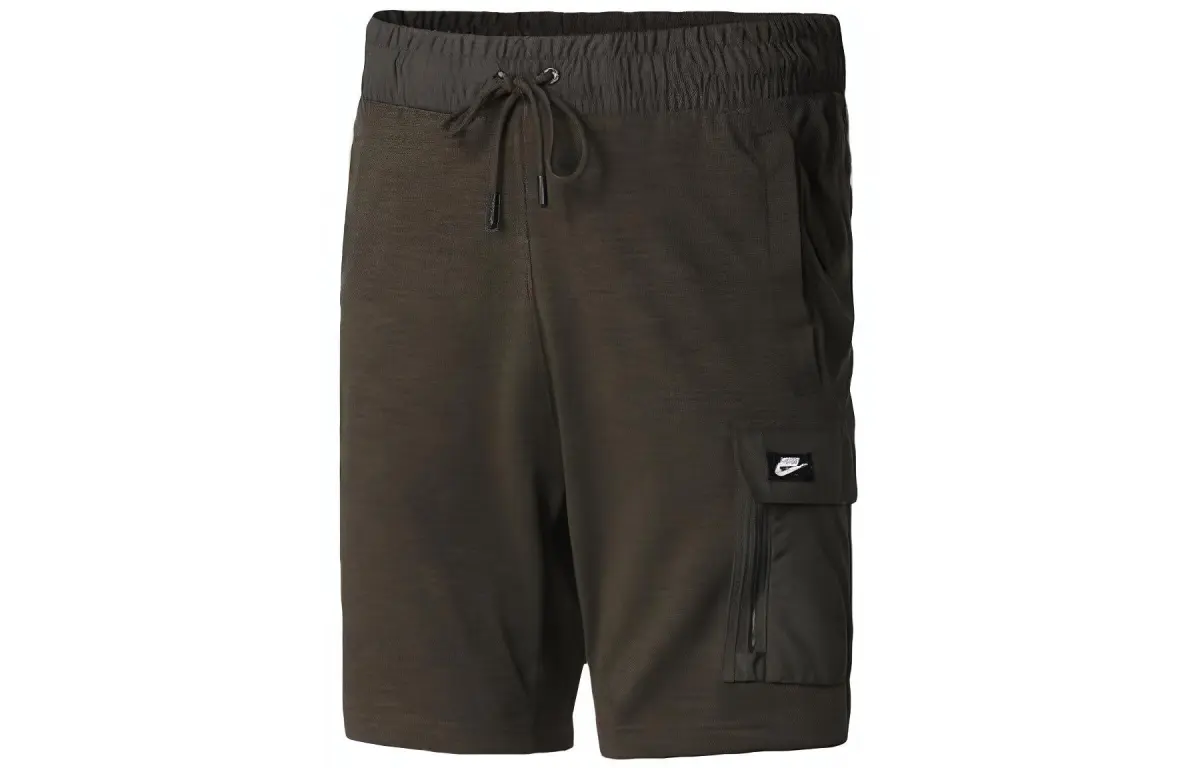 Nike Casual Shorts Men's Green Moderate