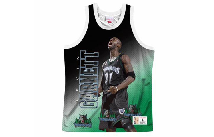 Mitchell Ness x Nba Timberwolves Kevin Garnett Behind The Back jersey