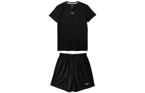 Li Ning Casual Sportswear Men's Black+Black