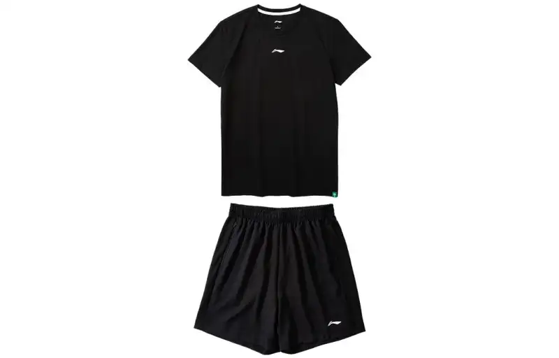 Li Ning Casual Sportswear Men's Black+Black