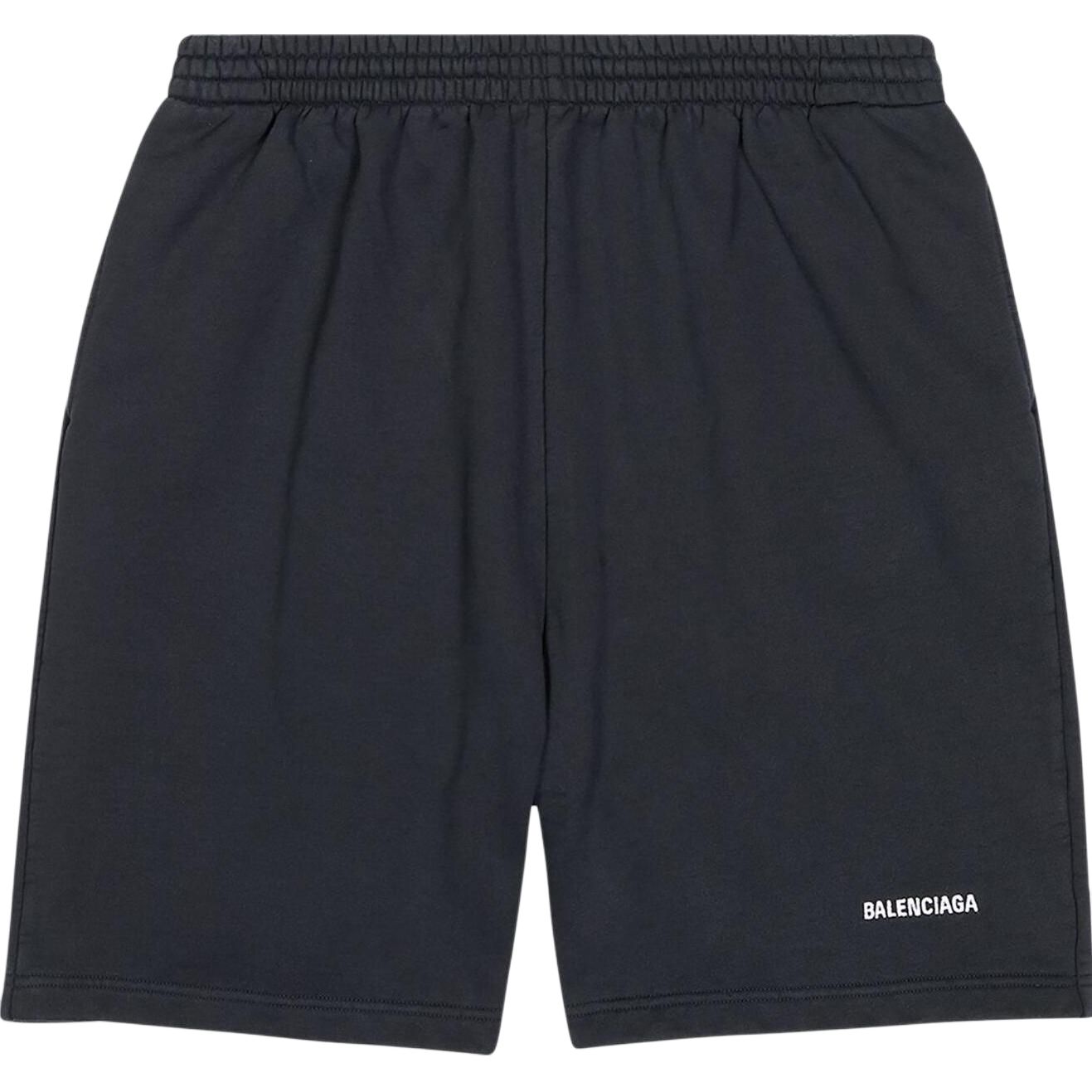 Balenciaga FW22 Casual Shorts Unisex Black