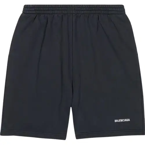Balenciaga FW22 Casual Shorts Unisex Black