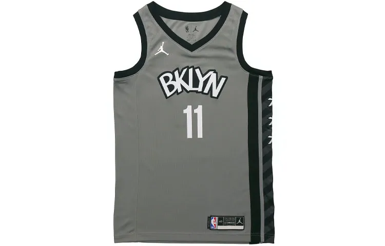 Jordan Basketball Jersey Men's Black Steel Gray