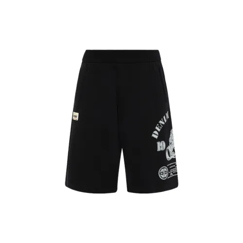 EVISU Casual Shorts Men's Black Moderate