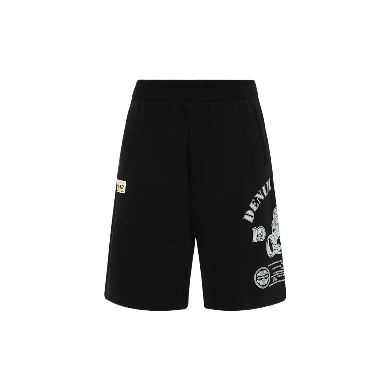 EVISU Casual Shorts Men's Black Moderate