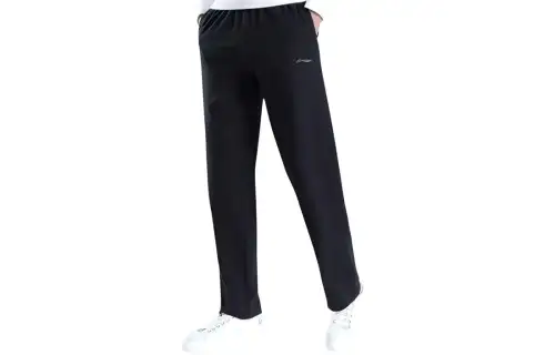 Li Ning Casual Pants Men's Standard Black