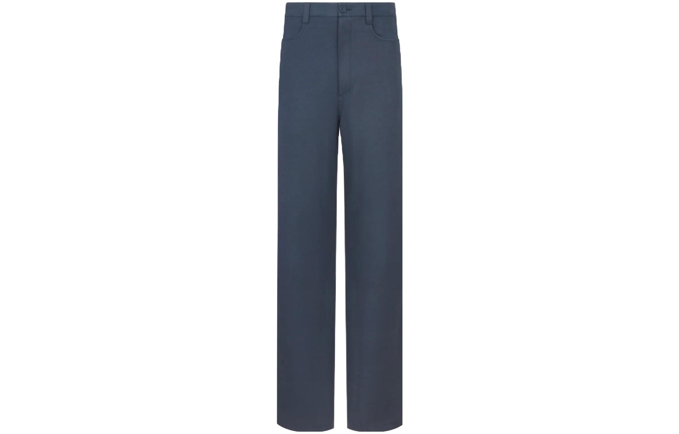 DIOR FW23 Casual Pants Men's Blue
