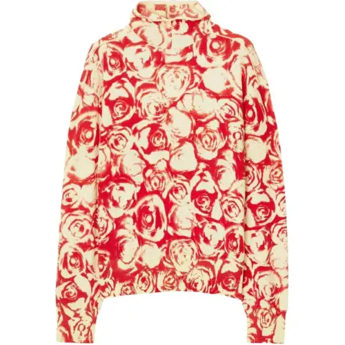 Burberry SS24 Sweater Men's Red