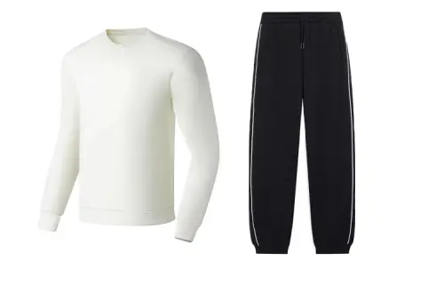 Li Ning Casual Sportswear Men's Crew Neck Moderate