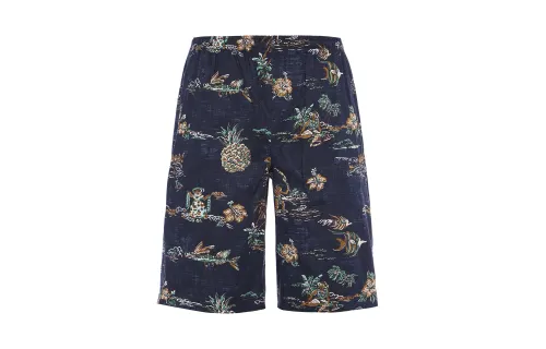 UNIQLO SS22 Shorts Unisex Navy Blue Couple's