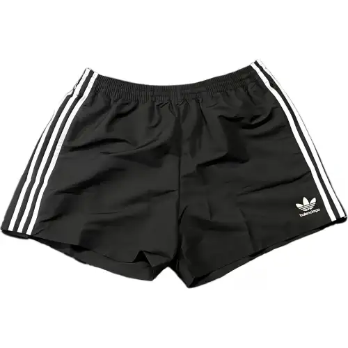 Balenciaga x Adidas Originals Casual Shorts Regular Fit Men's Black