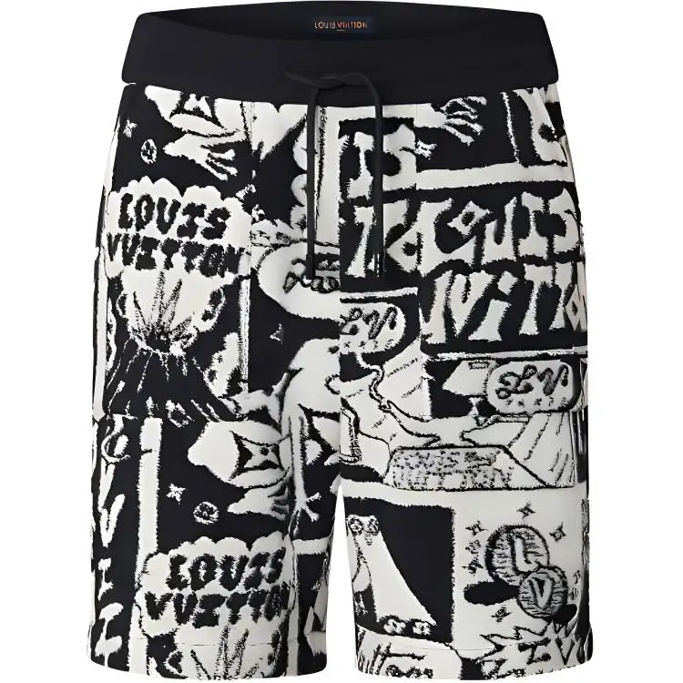 LOUIS VUITTON Casual Shorts Men's Black