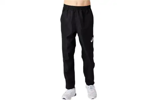 ASICS Casual Pants Men's Black Moderate Straight Fit Pants