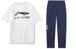 Li Ning Casual Sportswear Men's Crew Neck Moderate