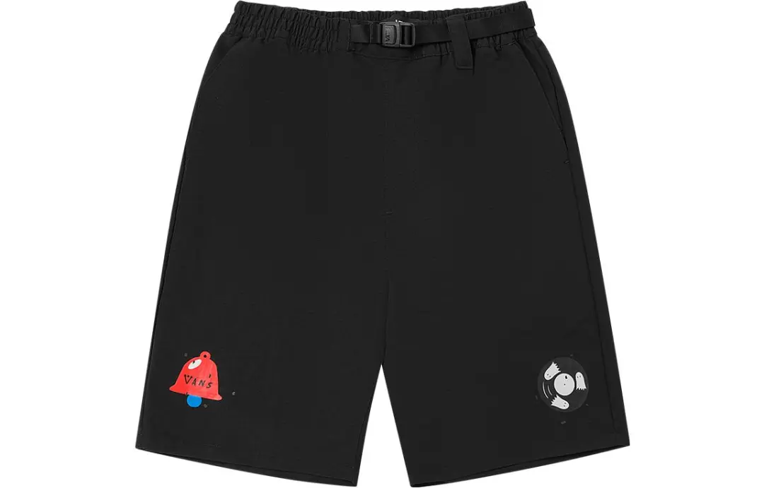 Vans Casual Shorts Men's Black Moderate