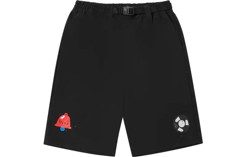 Vans Casual Shorts Men's Black Moderate