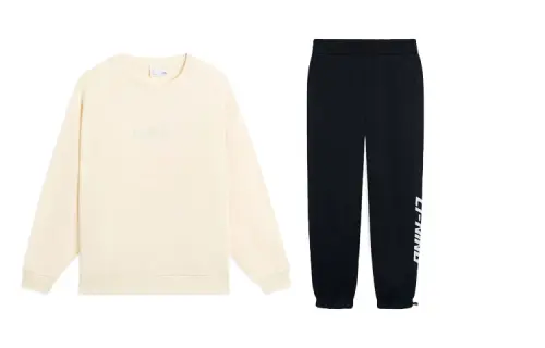 Li Ning Casual Sportswear Men's Crew Neck Moderate