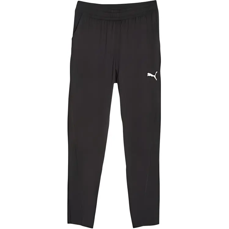 PUMA Casual Pants Men's Black Moderate Tapered Pants