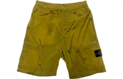 STONE ISLAND Casual Shorts Men's Yellow
