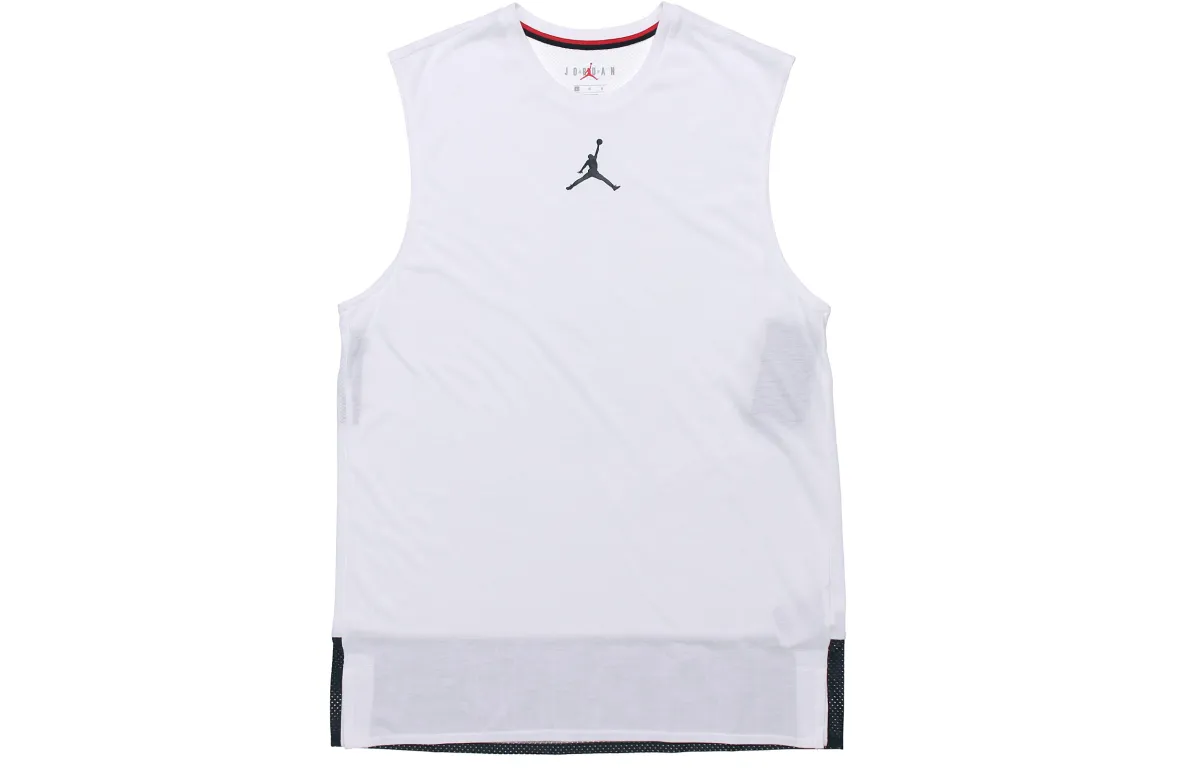 Jordan Basketball Jersey Men's White
