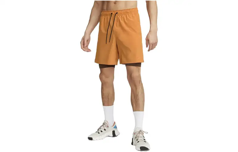 Nike Casual Shorts Men's Orange Moderate