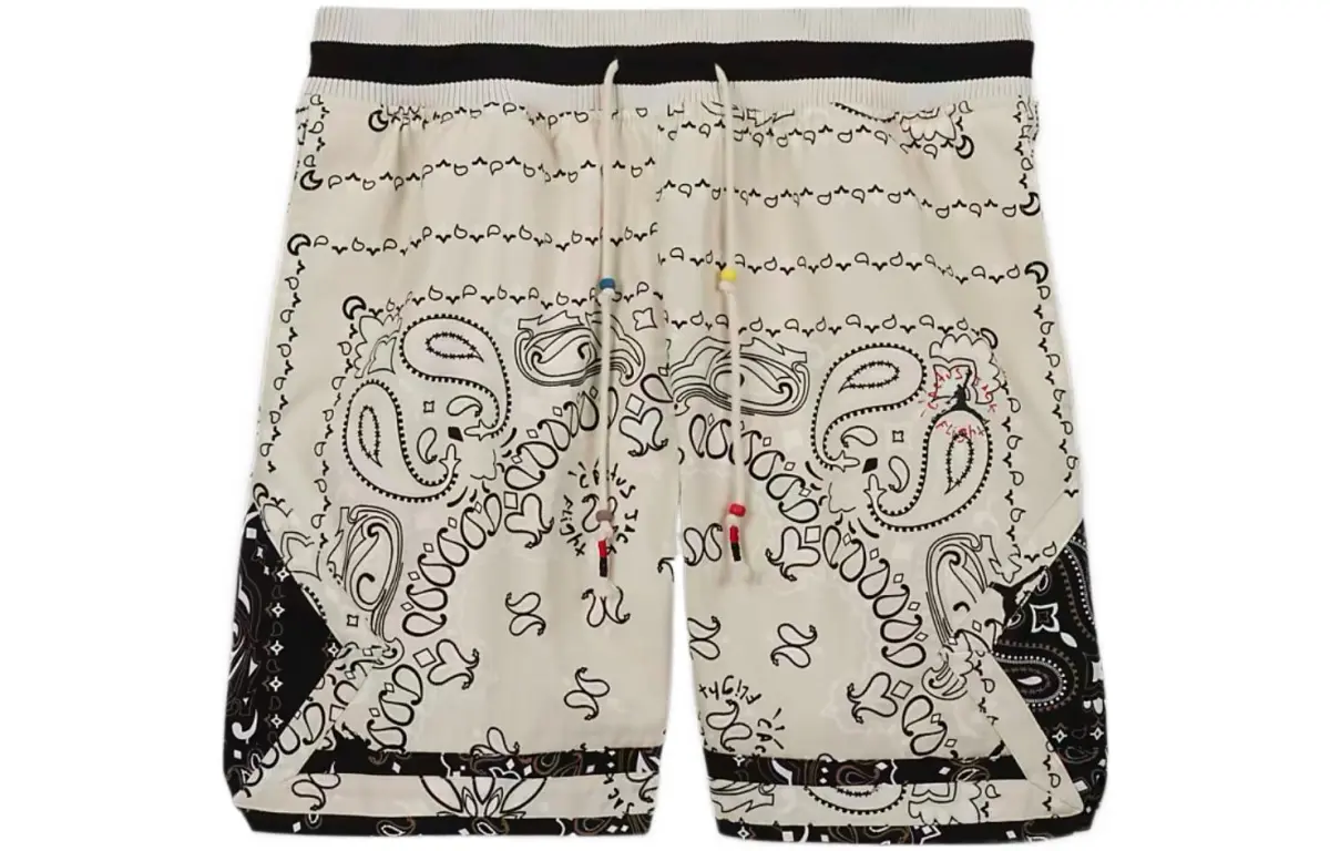 Travis Scott X JORDAN Paisley Shorts Asia Sizing