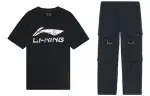 Li Ning Casual Sportswear Men's Crew Neck Moderate