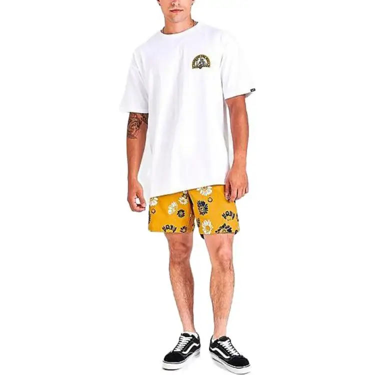 Vans Casual Shorts Men's Yellow Moderate