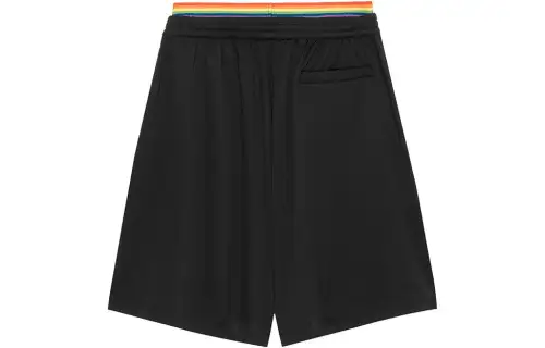 Balenciaga FW22 Casual Shorts Loose Fit Men's Black