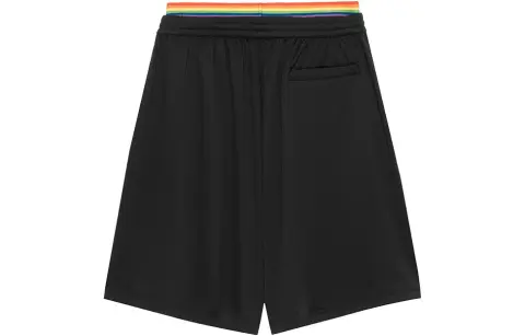 Balenciaga FW22 Casual Shorts Loose Fit Men's Black