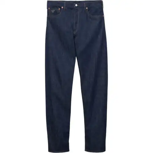 PRADA Jeans Men's Navy Moderate Straight Fit Pants