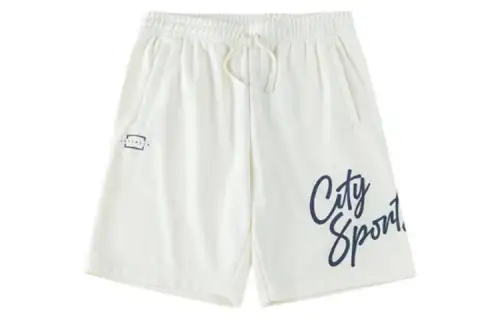 ANTA Basketball Collection Casual Shorts Men's Vanilla White Moderate