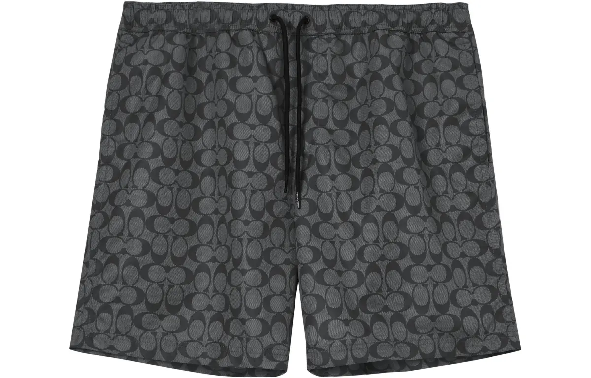 COACH Men Signature Swim Trunks
