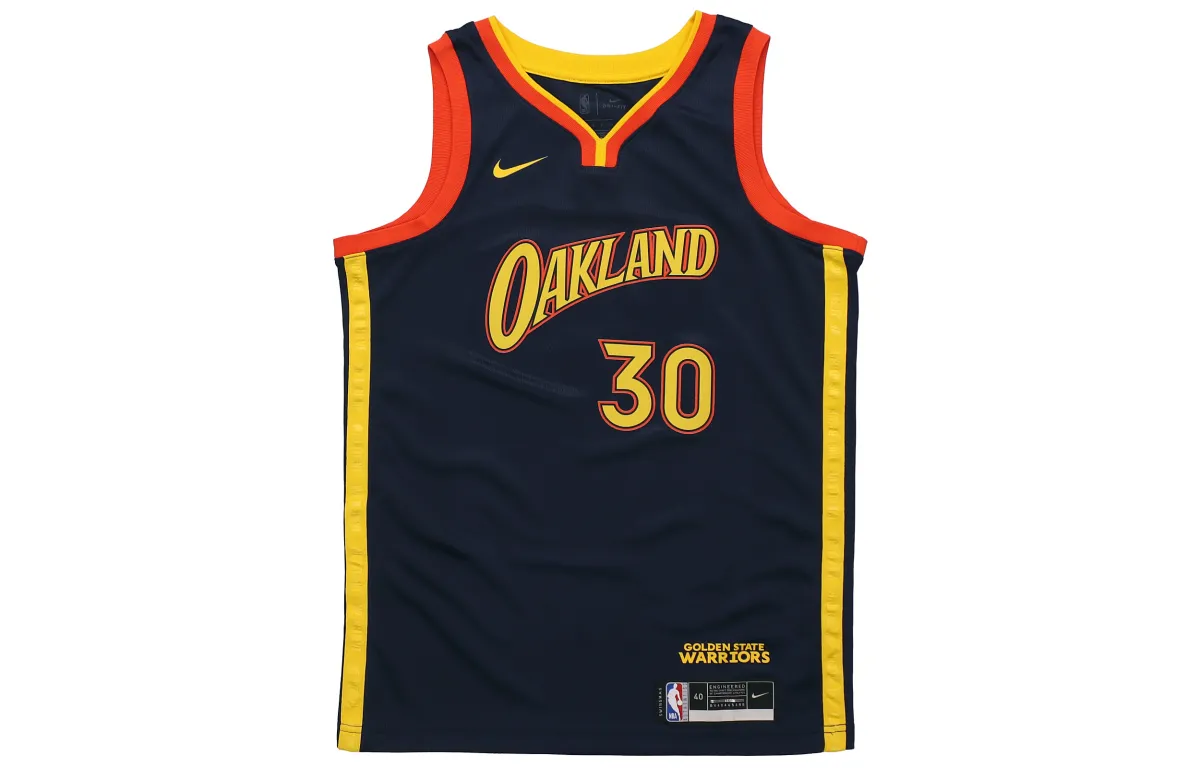 Nike Nba Golden State Warriors Oakland 2021/22 Stephen Curry City Edition Swingman Jersey