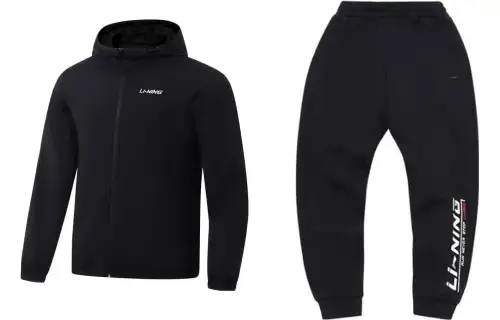 Li Ning Fitness Series Casual Sportswear Men's Hooded Moderate