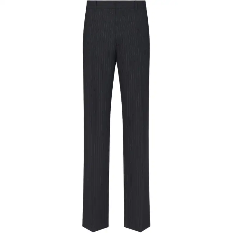 Dior Striped Tailored Straight-Leg Pants