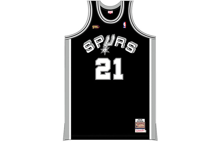 Mitchell Ness Basketball Jersey Unisex Black