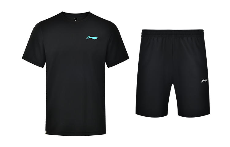 Li Ning Casual Sportswear Men’s Crew Neck Moderate