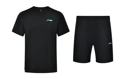 Li Ning Casual Sportswear Men's Crew Neck Moderate