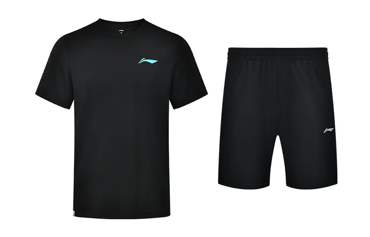 Li Ning Casual Sportswear Men's Crew Neck Moderate