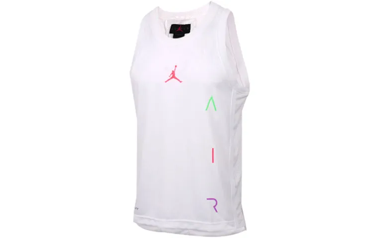 Jordan Basketball Jersey Men's White