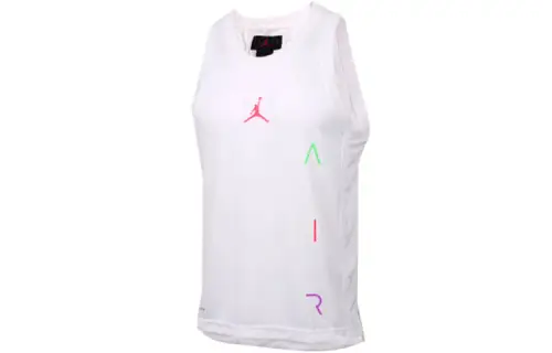 Jordan Basketball Jersey Men's White