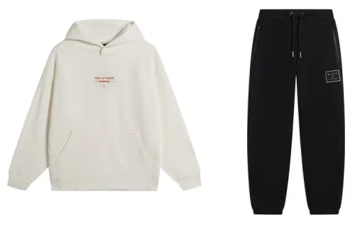 Li Ning Casual Sportswear Men's Hooded Moderate