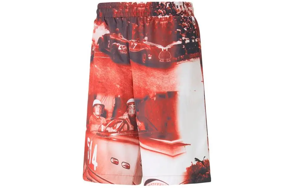 PUMA X Ferrari Casual Shorts Unisex Race Red Moderate